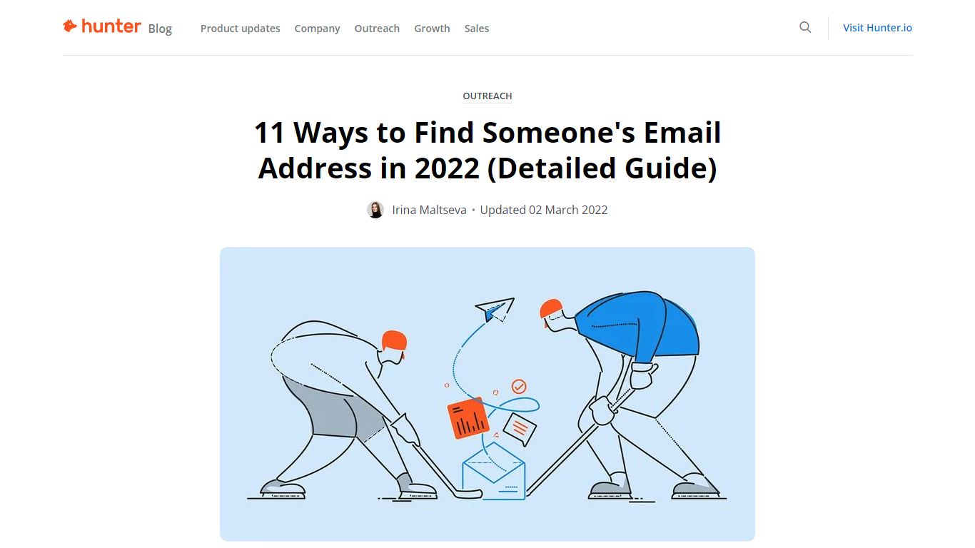 11 Ways to Find Someone's Email Address in 2022 - The Hunter Blog